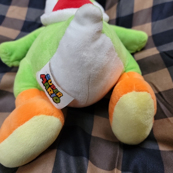Super Mario Yoshi Soft Plush Green 16"tall - Picture 11 of 12